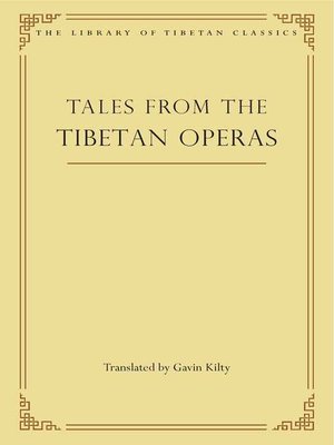 cover image of Tales from the Tibetan Operas